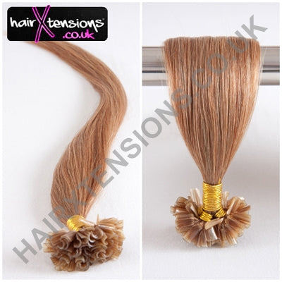 #12 warm light brown hair extensions