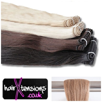 #10 Light Brown 22&quot; Remy Weft Hair Extensions