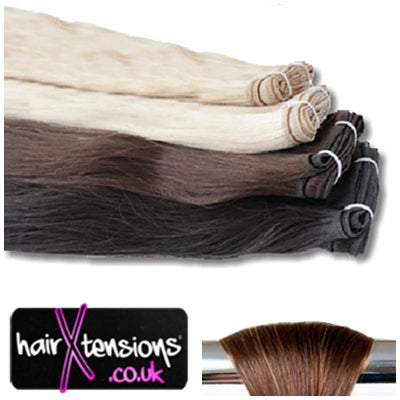 #3 Dark Choc Brown 18&quot; Remy Weft Hair Extensions