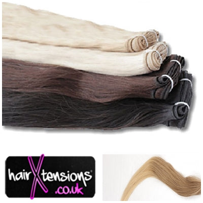 Ombre #10-#22 - 18&quot; Remy Weft Hair Extensions