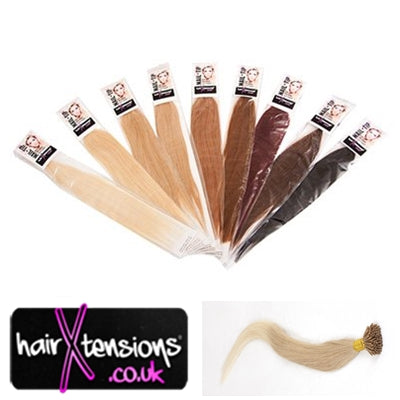 Ombre #20-#60 - 25 Strands Nail-Tip 18&quot; Remy Hair Extensions