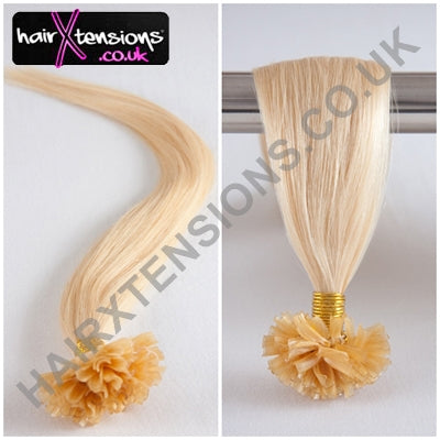 #22 light neutral blonde hair extensions