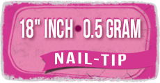 nail tip hair extensions