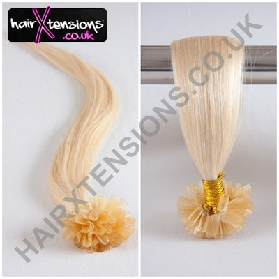 #613 light blonde hair extensions