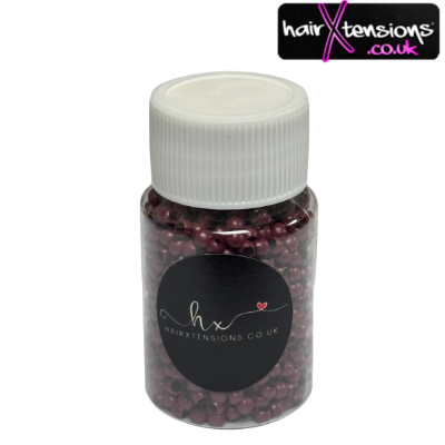 Burgundy - 3mm Nano Rings Approx 1000pcs (Non-Silicone)