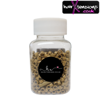 1000 Dark Blonde Micro-Rings 4.5mm (Non-Silicone)