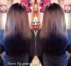 chocolate brown hair extensions