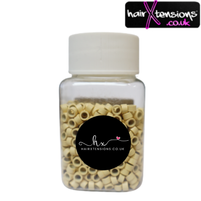 1000 Light-Blonde Micro-Rings 4.5mm (Non-Silicone)