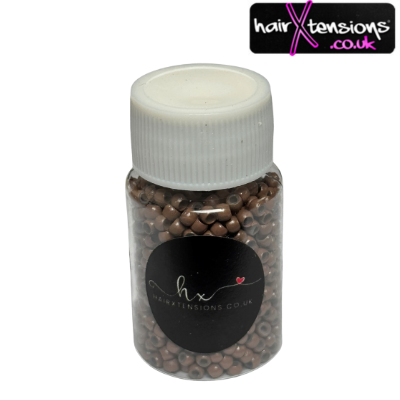 3mm Silicone-Lined Nano Beads (Light Brown)