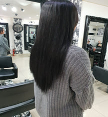 jet black hair extensions