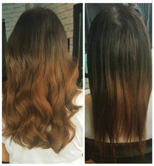 medium brown hair extensions