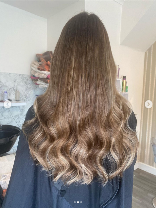 Hair Extension Transformation @carolineainleyhair
