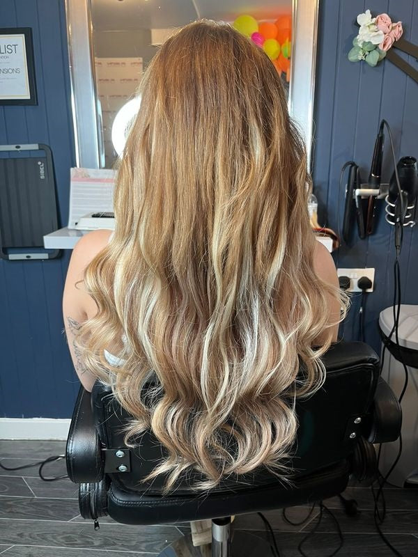 fusion bonded hair extensions