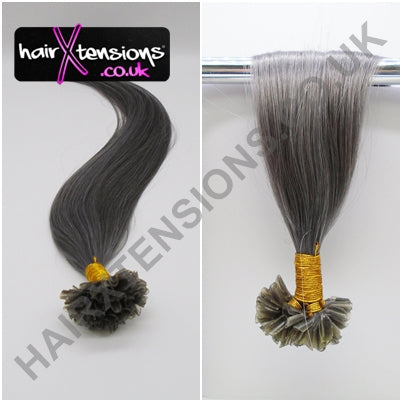 grey hair extensions