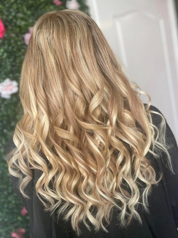hair on point blonde makeover
