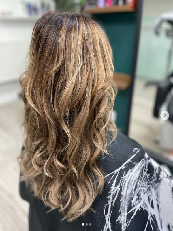 blonde hair extensions