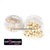 5mm Light Blonde Silicone Lined Micro Rings - Approx 100pcs
