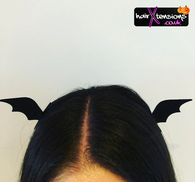 Bat Wings Halloween Hair Accessory HairXtensions