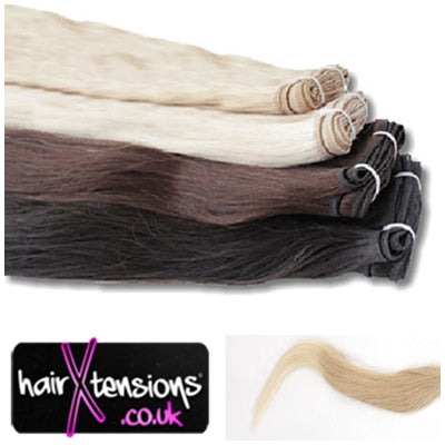 Ombre #20-#60 - 18&quot; Remy Weft Hair Extensions