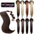 #3 Dark Choc Brown 100% Human Remy 65g Ponytail Hair Extensions