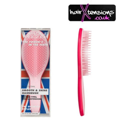 Compact tangle teezer - hair brush - pink - Hair-extensions